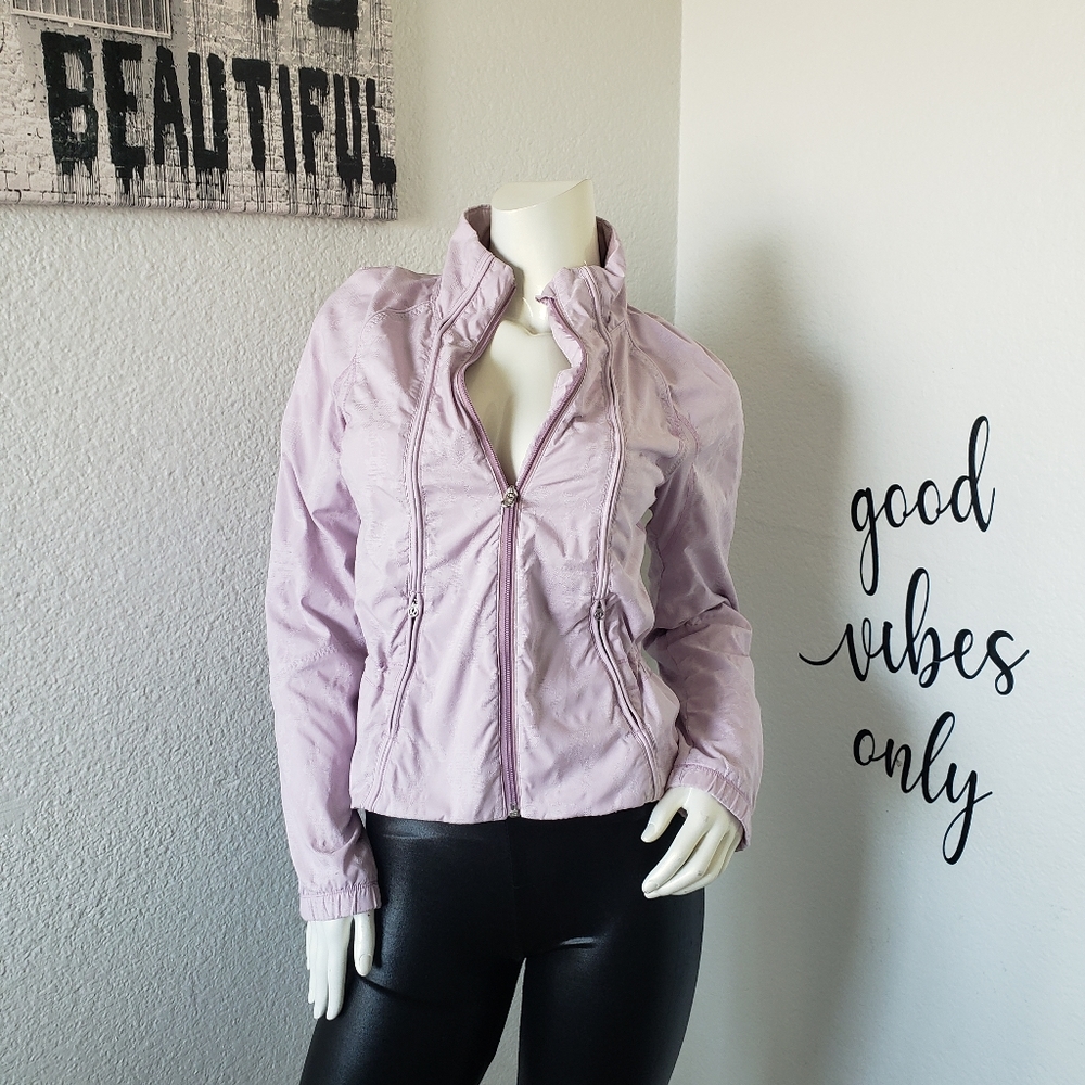 Lululemon Lilac Track Jacket